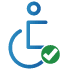 Wheelchair accessibility icon