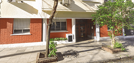Argentina ophthalmologic clinic entrance