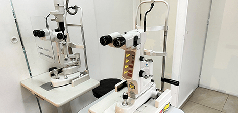 Argentina ophthalmologic clinic lobby