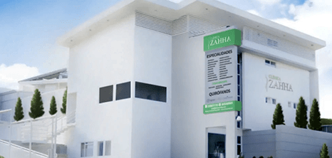 Costa Rica plastic surgery clinic entrance